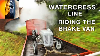 My Brake Van Ride on The Watercress line Autumn Steam Gala 2025 4K