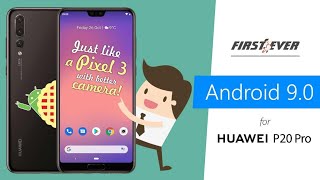 Huawei P20 Pro - FirstEver - Android 9.0 - Magisk - Google Pixel 3 Experience