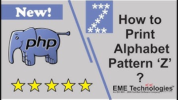 How to Print Alphabet letter 