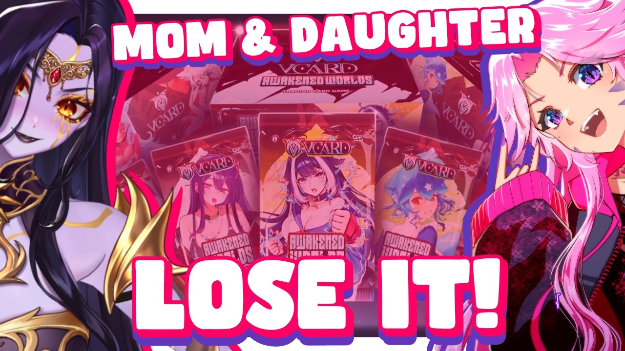 Vtuber Mom Opens MORE VCards with Her Daughter!