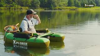 XPLORER FLOAT TUBE MASTER CLASS -Finding Fish & Fly Retrieval