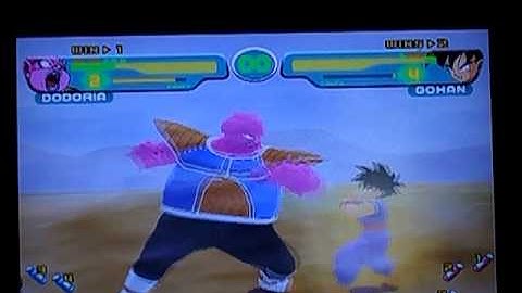 Dragon Ball Z Budokai 1-Dodoria vs Teen Gohan