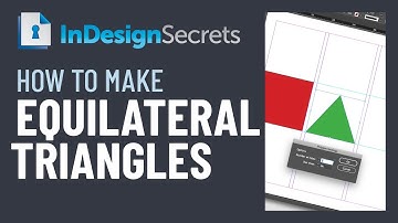 InDesign How-To: Make Equilateral Triangles (Video Tutorial)