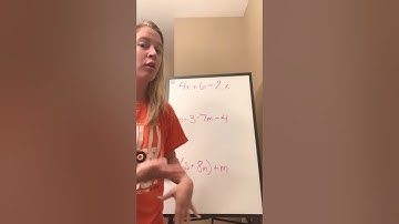 4-2 Simplifying Algebraic Expressions