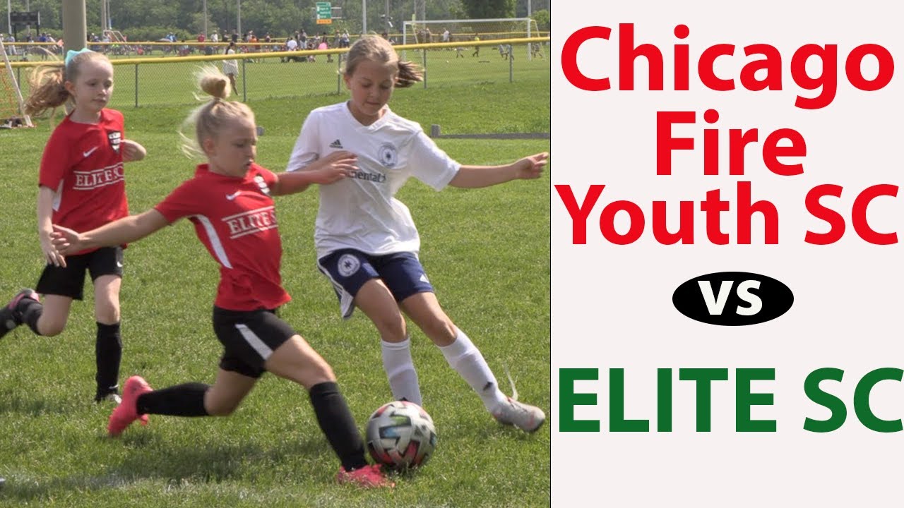 U9 Girls Soccer Game Highlights: Chicago Fire Youth SC U9 vs Elite SC U9 [2022]