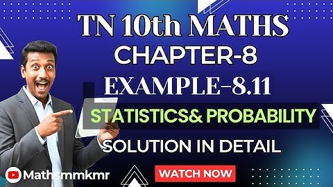 10th std Maths Example 8.11 Chapter-8 Step-by-Solution in detail TN Samacheer-2025