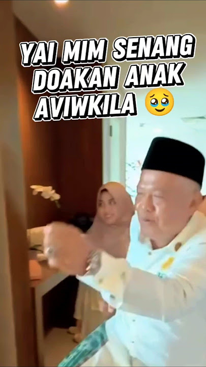 Yai Mim Happy To Pray For Aviwkila - Uki & Thana #yaimim #mim #uinmalang #aviwkila #sahara