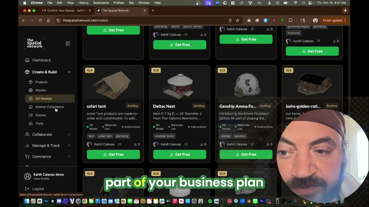Modular Structures: Explore Interior 3D Models 