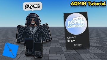How to make an ADMIN Gamepass in Roblox Studio