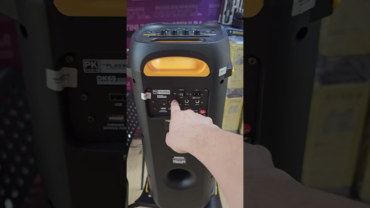 Platinum Karaoke dk65 new features. 