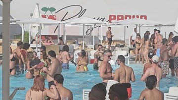Party At Pool beach club pacha playa |five luxe Dubai