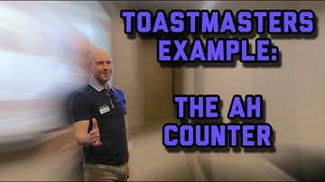 Live Example of the AH COUNTER Role at a TOASTMASTERS MEETING