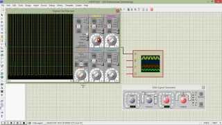 How to use Signal Generator And Oscilloscop In Proteus