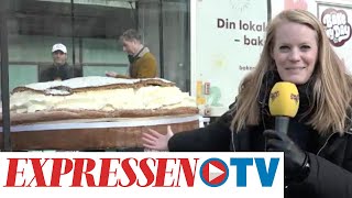 Här är världens största semla – väger 300 kilo