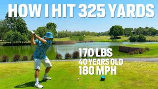 How I hit 325 yards without getting bigger (full distance guide)