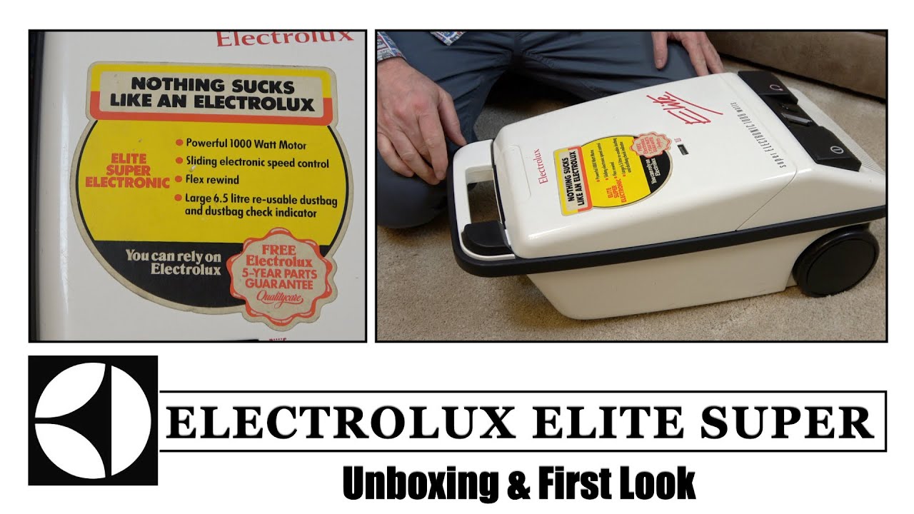 Electrolux Elite Super Electronic Vacuum Cleaner Unboxing & First Look