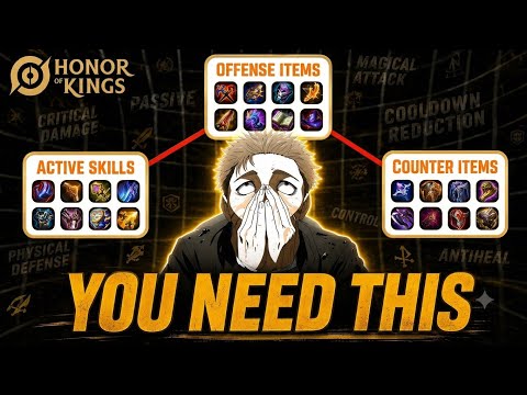 Every Honor of Kings Item Category Explained | Complete Item Guide
