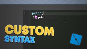 Roblox Script Editor/Syntax Highlighting GUI (preview)