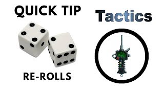 Re-rolls + Damage Output Quick Tip - Warhammer 40k Strategy