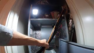 Changing an evaporator coil, and installing piston, instead of TXV