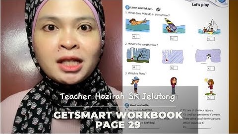 ENGLISH YEAR 3 | PDPR : Getsmart Workbook Page 29