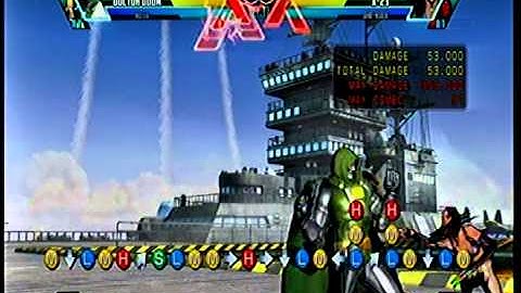 umvc3 DR DOOM new move called the jump back fadeaway no and 1