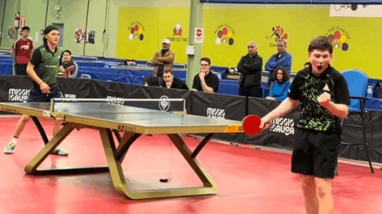 Enrique Rios [2530 usatt] vs Leon [3045 ttcan] - Semi Final - Nova Cup ...