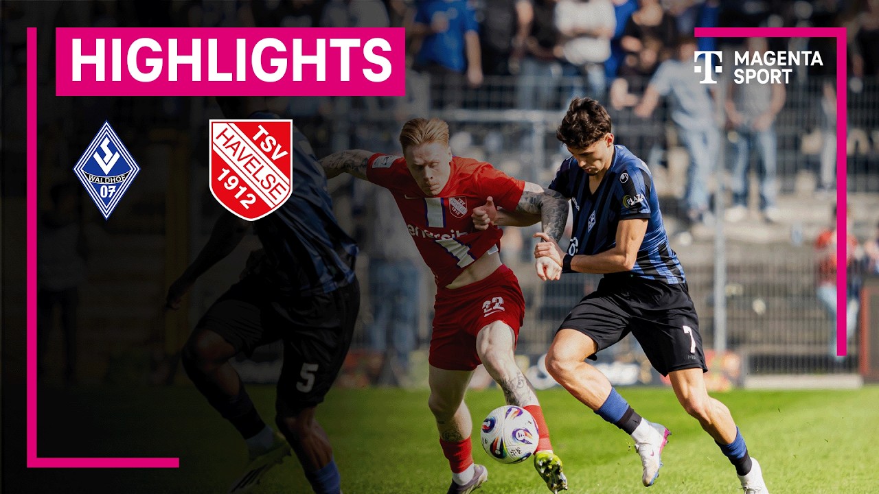 SV Waldhof Mannheim - TSV Havelse | Highlights 3. Liga | MAGENTA SPORT