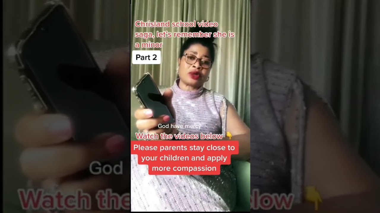 The Chrisland School Girl whose Video Went Viral For A Terrible Reason