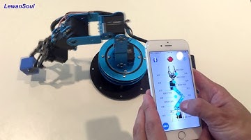 Episode 8  Control robotic arm by mobile phone APP