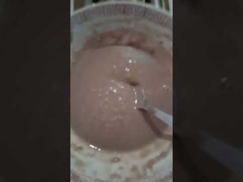 yummy quackeroats with milo #shortvideo