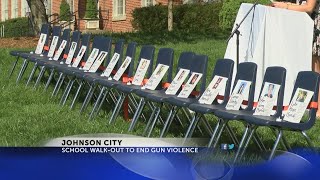 Local students join national 'walkout' against gun violence