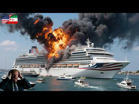 1 hour ago! US cruise ship carrying 70 US military officials ...
