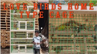 love birds cage 2 rack home type modal