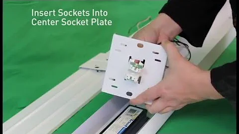 Luceco Striplight 8ft T8/T12 to 4ft T8 LED Conversion Kit Instructions