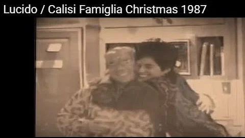 Lucido / Calisi Famiglia Christmas 1987