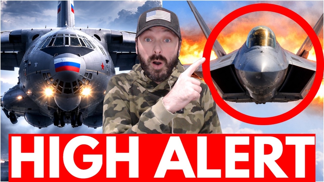 Russia RACES Secret Plane To Iran – F-22 Fighters SCRAMBLING