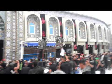 معجزة ظهور الامام المهدي عج فوق ضريح الامام الحسين ع في السابع من محرم