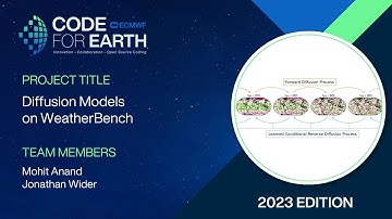 Diffusion Models on WeatherBench - CfE 2023 Final Presentations