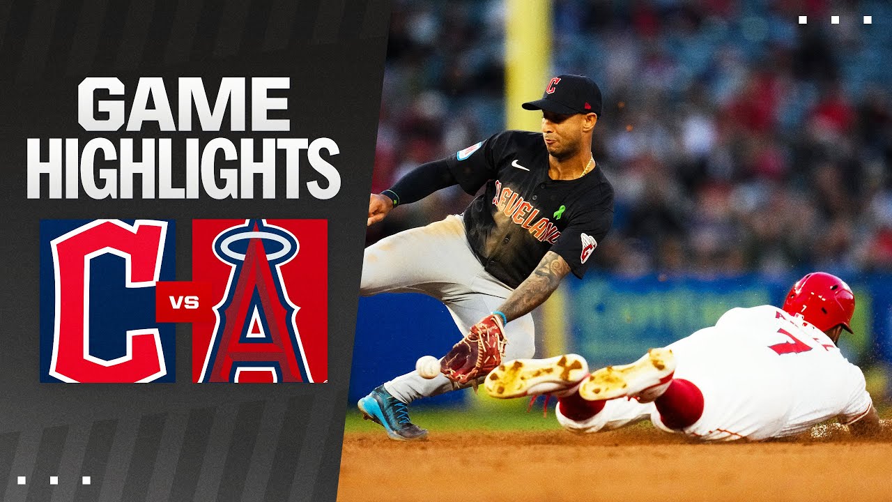 Guardians vs. Angels Game Highlights (5/24/24) | MLB Highlights