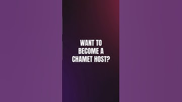 Become a Chamet Host in Just 60 Seconds! #lhtalentagency #chamethost #chametapp