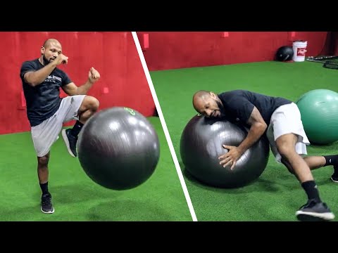 The Best Stability Ball Wrestling Drills for MMA | Phil Daru