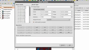 Using QGIS - Working with Raster Calculator