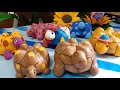 Tartaruga em Garrafa Pet (artesanato/reciclagem/biscuit)