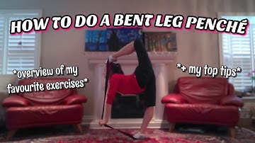 how to do a BENT LEG PENCHÉ BALANCE | Sophie Crane