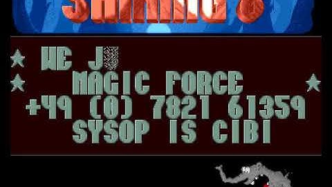 Shining 8   Little bbs Intro mp4 HYPERSPIN AMIGA INTRO CRACKTRO DEMO COMMODORE NOT MINE VIDEOS