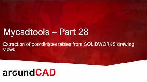 Mycadtools - Part 28 - Get coordinates 2D