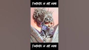 Fantastic AI Art Asmr, The most beautiful cybernetic women🤯😎💯#shorts#trending#viral#artist#art#ai#ia