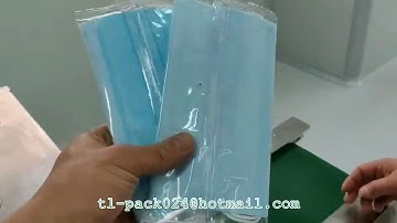 Mask Flow wrapper ,Mask packing in Factory,Mask Pillow packaging machine