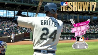 Ken Griffey Jr. vs. Barry Bonds | Home Run Derby | MLB The Show 17
